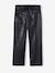 Pantalon style paperbag fille noir 1 - vertbaudet enfant 