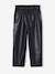 Pantalon style paperbag fille noir 2 - vertbaudet enfant 