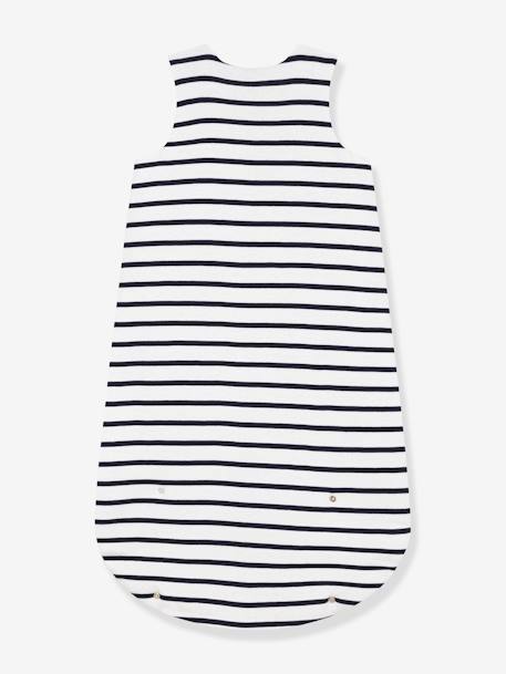 Gigoteuse à rayures en coton Petit bateau rayé bleu 3 - vertbaudet enfant 
