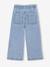 Jean fille large charpentier bleu clair+bleu moyen+denim gris 2 - vertbaudet enfant 