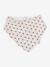 Lot 3 bavoirs bandanas en gaze de coton / éponge Lovely Leo+rose grenier 3 - vertbaudet enfant 