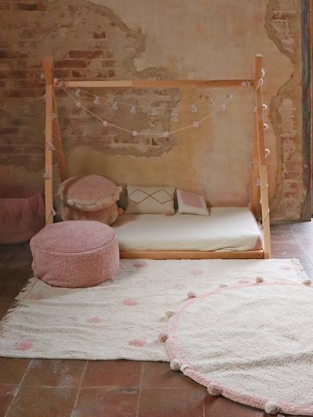 Tapis Hippy Dots Natural beige 1 - vertbaudet enfant 