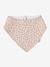 Lot 3 bavoirs bandanas en gaze de coton / éponge Lovely Leo+rose grenier 2 - vertbaudet enfant 