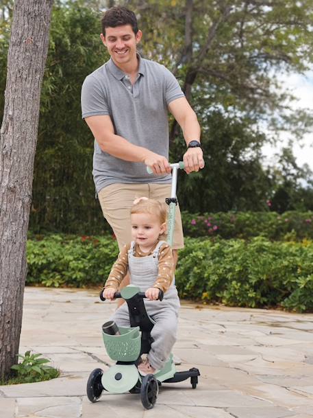Trottinette Evolutive GO UP BABY 360 - beige+vert sauge 20 - vertbaudet enfant 
