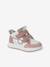 Baskets enfant fille synthétique à scratchs lot rose+marine 1 - vertbaudet enfant 