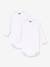Lot de 2 bodies manches longues blanc 2 - vertbaudet enfant 