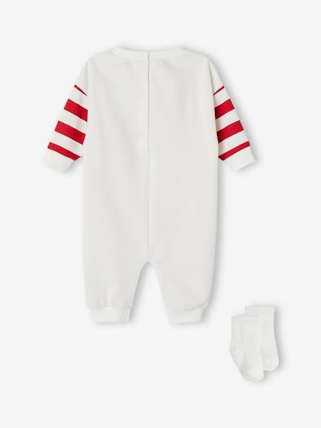 Coffret Noël dors-bien renne + chaussettes bébé écru 4 - vertbaudet enfant 