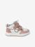 Baskets enfant fille synthétique à scratchs lot rose+marine 2 - vertbaudet enfant 