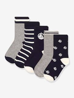 -Lot de 5 paires de chaussettes garçon