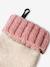 Ensemble bonnet snood moufles/mitaines colorblock fille rayé rose+vert d'eau 7 - vertbaudet enfant 