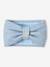 Ensemble bonnet + snood + moufles 'coeur' bébé fille bleu glacier 4 - vertbaudet enfant 