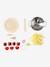 Set de spaghettis en bois FSC® et feutrine jaune 3 - vertbaudet enfant 
