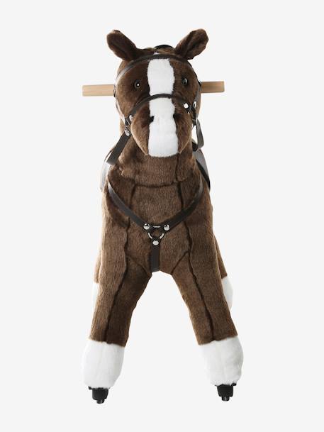 Licorne à roulettes en bois FSC® Grand cheval+Grande licorne+Petit cheval+Petite licorne 2 - vertbaudet enfant 