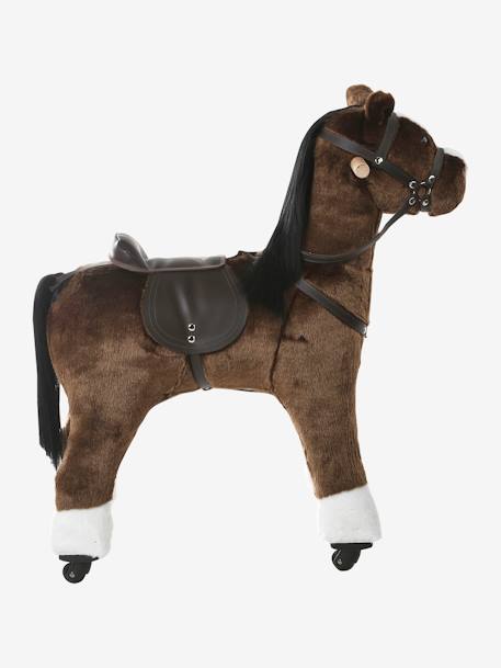 Licorne à roulettes en bois FSC® Grand cheval+Grande licorne+Petit cheval+Petite licorne 6 - vertbaudet enfant 