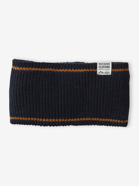 Ensemble Bonnet Snood Gants/Moufles 2/3 ans bleu moyen 5 - vertbaudet enfant 
