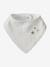 Lot 3 bavoirs bandanas en gaze de coton Bord de mer+Broceliande+Dans les bois+Hanoi+Hérisson+Hygge+lot renard+Mon coeur+Tanzanie 28 - vertbaudet enfant 