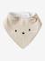 Lot 3 bavoirs bandanas en gaze de coton Bord de mer+Broceliande+Dans les bois+Hanoi+Hérisson+Hygge+lot renard+Mon coeur+Tanzanie 30 - vertbaudet enfant 