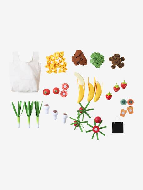 Marchande fruits et légumes en bois FSC® beige 5 - vertbaudet enfant 