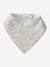 Lot 3 bavoirs bandanas en gaze de coton Bord de mer+Broceliande+Dans les bois+Hanoi+Hérisson+Hygge+lot renard+Mon coeur+Tanzanie 29 - vertbaudet enfant 
