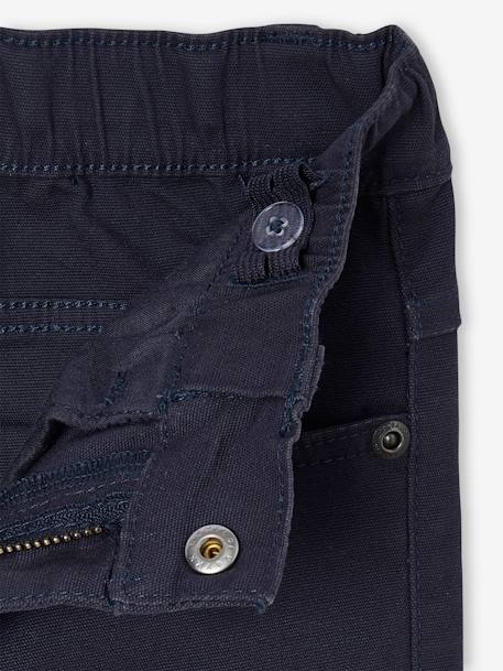 Pantalon garçon indestructible facile à enfiler beige+bleu nuit+kaki+vert sauge 9 - vertbaudet enfant 