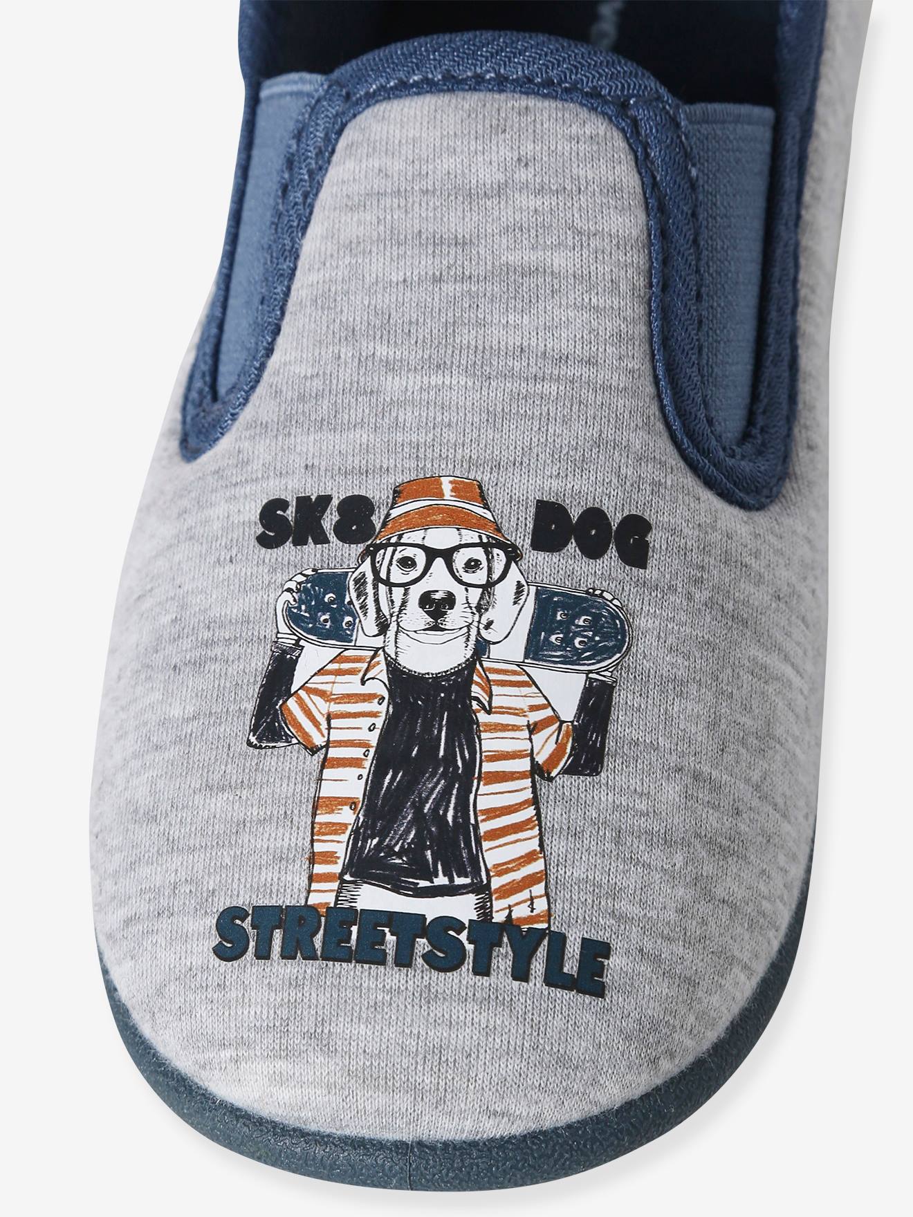 Chaussons Enfant Garçons En Coton – Design Cartoon, Semelle Antidérapante, Chauds Pour L’hiver à La Maison