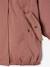Parka fille à capuche doublée imitation fourrure bois de rose+noir 5 - vertbaudet enfant 