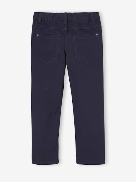Pantalon garçon indestructible facile à enfiler beige+bleu nuit+kaki+vert sauge 8 - vertbaudet enfant 