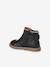 Boots bébé fille cuir zippées beige imprimé+bordeaux+CAMEL+marine+noir 39 - vertbaudet enfant 