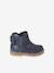 Boots bébé fille cuir zippées beige imprimé+bordeaux+CAMEL+marine+noir 32 - vertbaudet enfant 