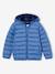 Doudoune légère à capuche garçon bleu jean+marine 1 - vertbaudet enfant 