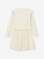 Robe Noël bi-matière jupon en tulle fille écru 4 - vertbaudet enfant 