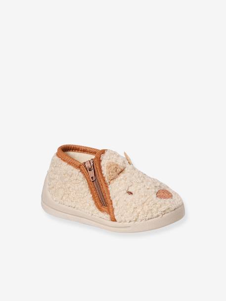 Chaussons bébé garçon lot marron+marron 1 - vertbaudet enfant 