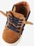 Chaussures enfant garçon cuir montantes zippées et lacées marine+marron 13 - vertbaudet enfant 