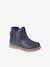 Boots bébé fille cuir zippées beige imprimé+bordeaux+CAMEL+marine+noir 31 - vertbaudet enfant 