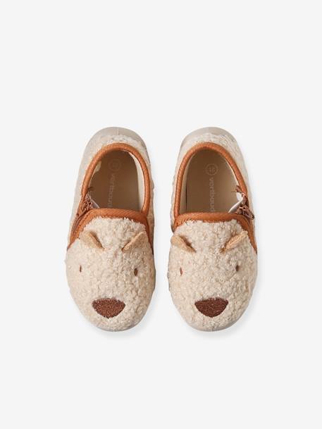 Chaussons bébé garçon lot marron+marron 2 - vertbaudet enfant 