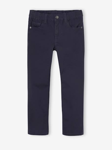 Pantalon garçon indestructible facile à enfiler beige+bleu nuit+kaki+vert sauge 6 - vertbaudet enfant 