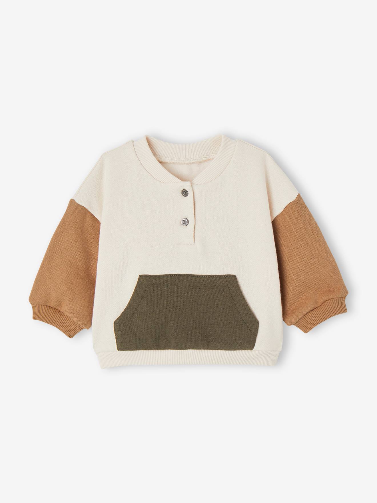 Coffret Cadeau Bébé Vertbaudet - Sweat Sherpa + Pantalon Velours + Doudou Ourson - Ensemble 3 Pièces - 12