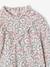 Blouse fille à volants imprimée fleurs écru 3 - vertbaudet enfant 