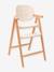Chaise haute design Tobo Tod 4 Natural+White 10 - vertbaudet enfant 