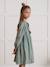 Robe fille en gaze de coton vert 2 - vertbaudet enfant 