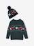 Coffret Noël pull jacquard et bonnet à pompon garçon vert sapin 2 - vertbaudet enfant 