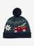 Coffret Noël pull jacquard et bonnet à pompon garçon vert sapin 4 - vertbaudet enfant 