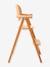 Chaise haute design Tobo Tod 4 Natural+White 5 - vertbaudet enfant 