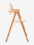 Chaise haute design Tobo Tod 4 Natural+White 14 - vertbaudet enfant 