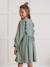 Robe fille en gaze de coton vert 3 - vertbaudet enfant 