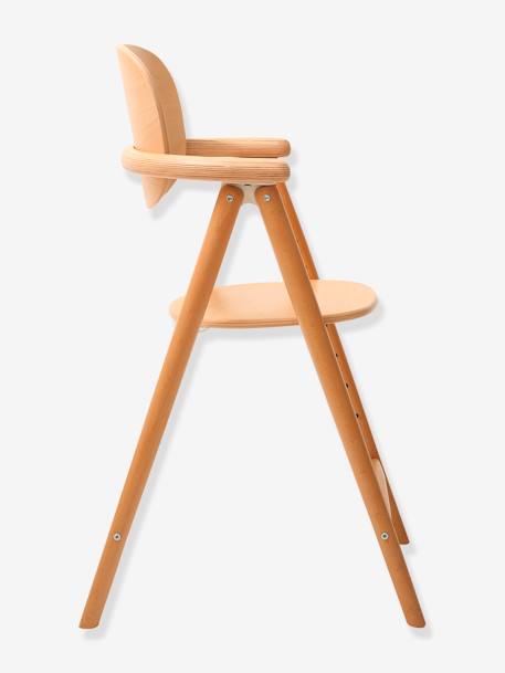 Chaise haute design Tobo Tod 4 Natural+White 6 - vertbaudet enfant 