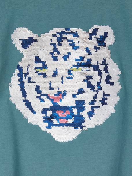 T-shirt à sequins réversibles garçon vert d'eau 5 - vertbaudet enfant 
