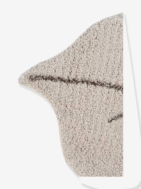 Tapis XL Natural Monstera beige 3 - vertbaudet enfant 