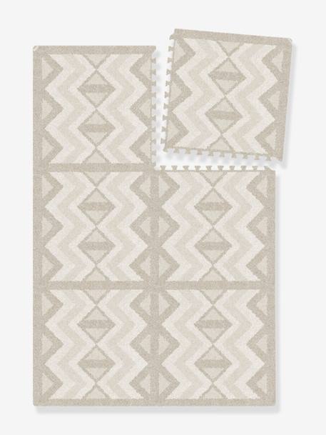 Tapis de jeu puzzle Kilim vert 6 - vertbaudet enfant 