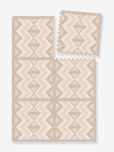 Tapis de jeu puzzle Kilim sable+vert 4 - vertbaudet enfant 